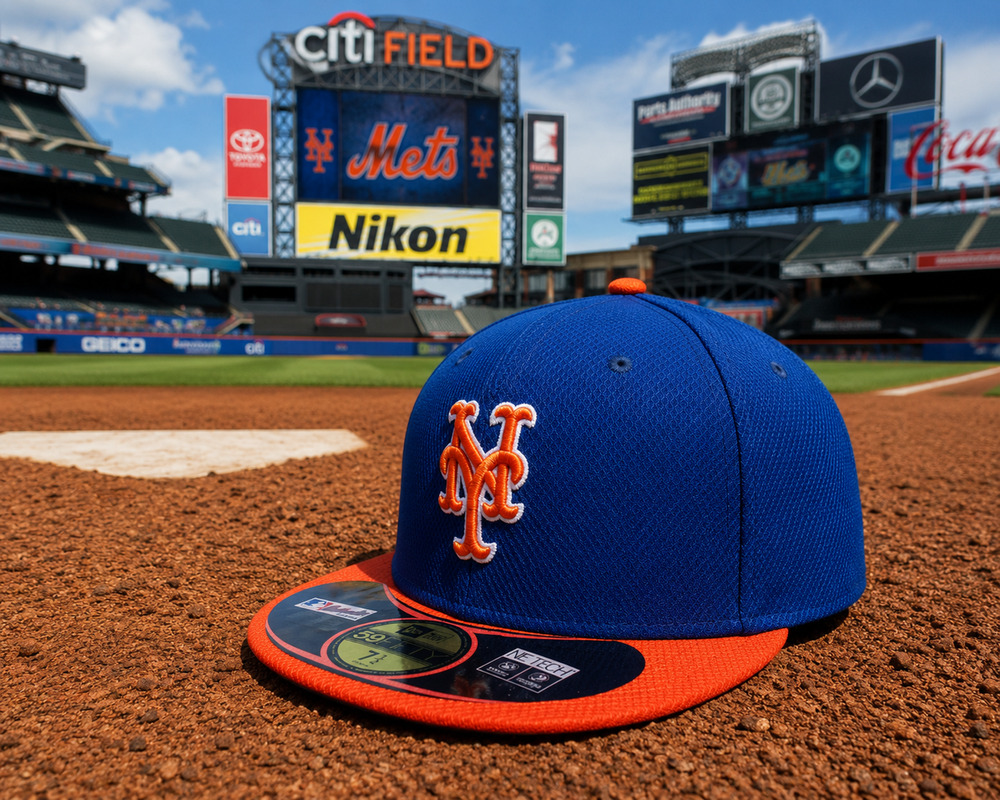 New York Mets 2014 BP Diamond Era 59FIFTY Hat 7 5/8 NWT New Era MLB Fitted